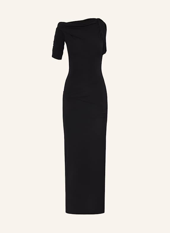 JACQUEMUS Cocktailkleid LA ROBE DRAPEADO SCHWARZ