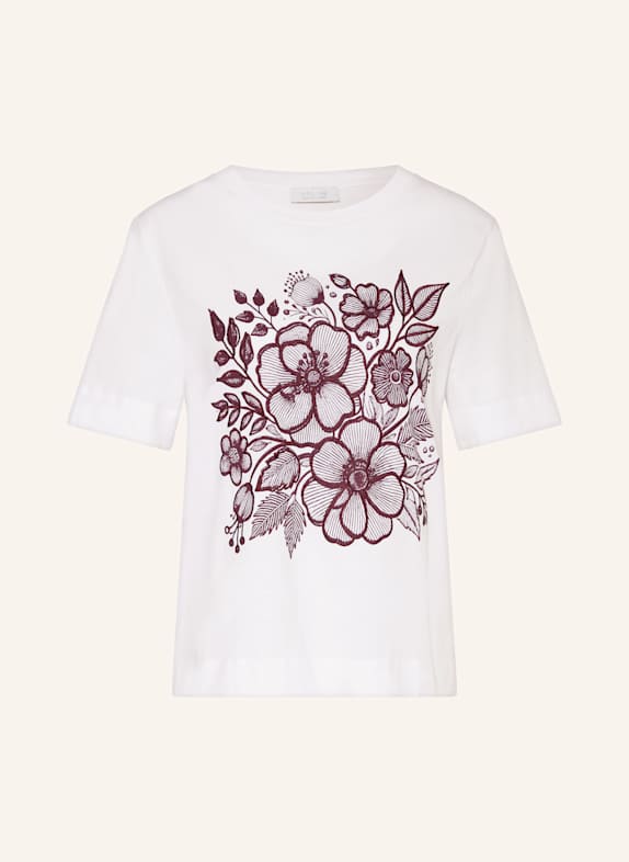 Rich & Royal T-Shirt WEISS/ DUNKELROT
