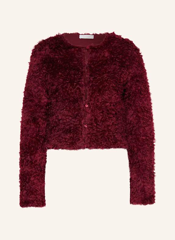 Rich & Royal Kastenjacke DUNKELROT