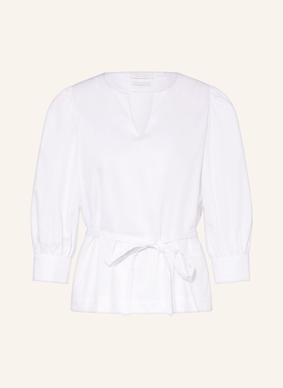 Rich & Royal Blusenshirt mit 3/4-Arm WEISS