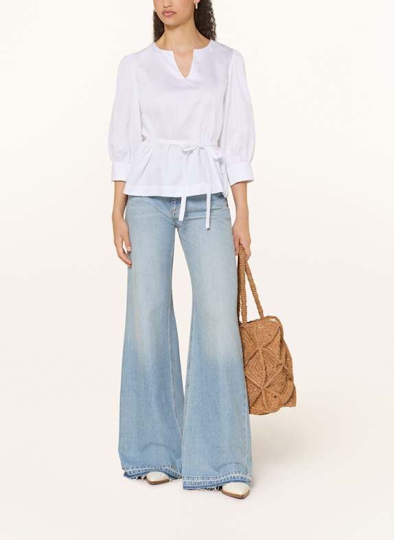 Rich & Royal Blouse met 3/4-mouwen WIT