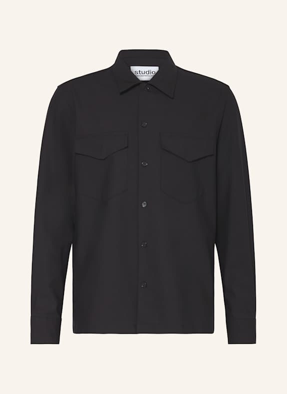 studio seidensticker Hemd Regular Fit DUNKELBLAU