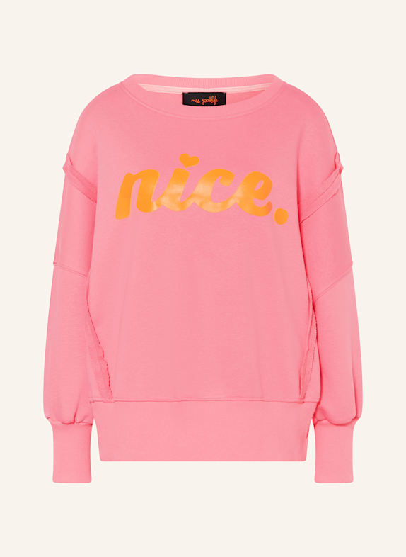 miss goodlife Sweatshirt ROSA/ NEONORANGE/ NEONGRÜN