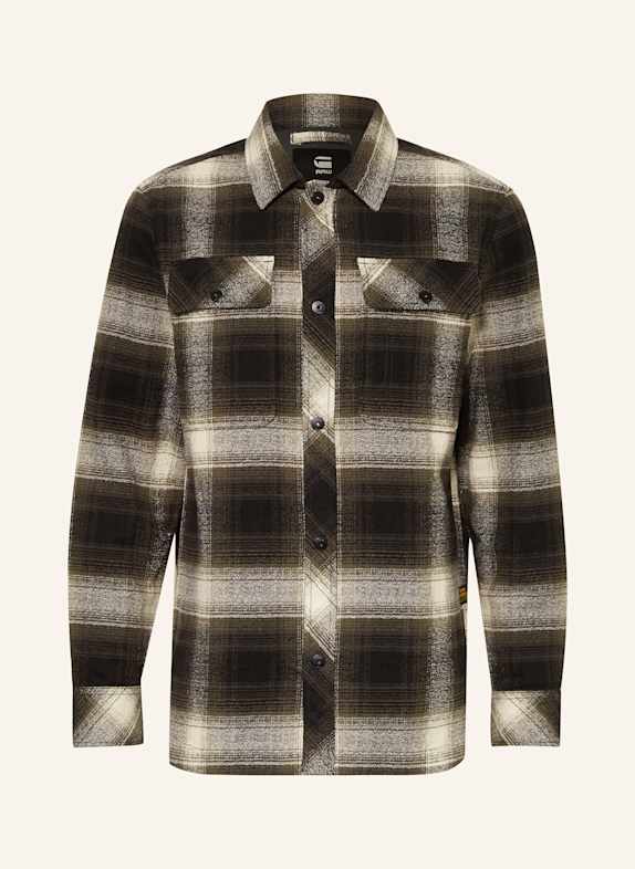 G-Star Overshirt GPO SCHWARZ/ GRÜN/ WEISS