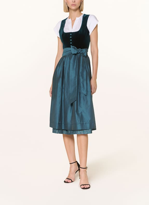 Heimatglück Tracht Dirndl PETROL