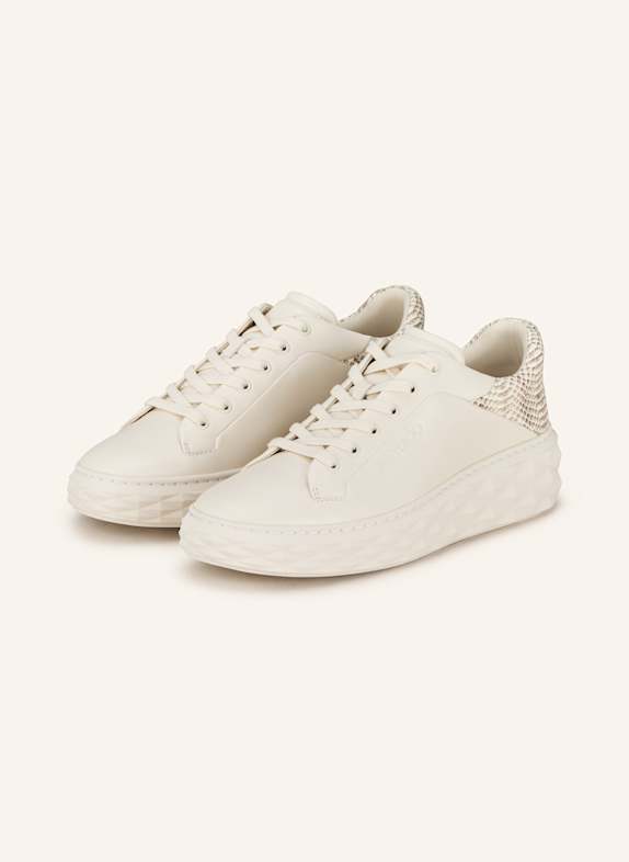 JIMMY CHOO Sneaker DIAMOND MAXI CREME