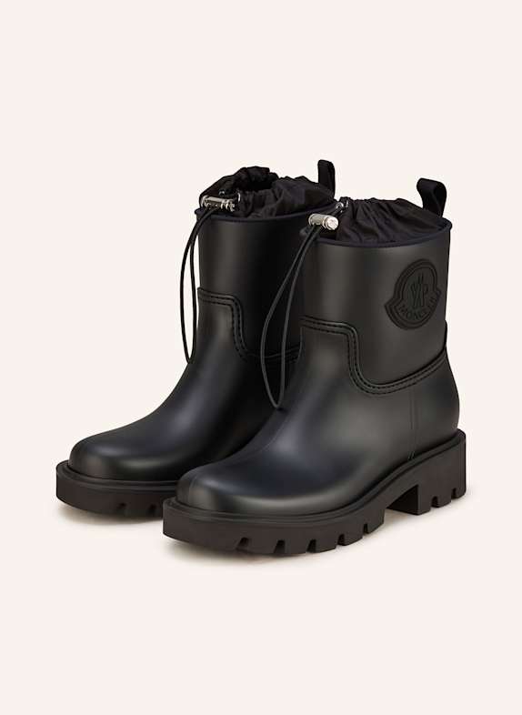 MONCLER Gummistiefel KICKSTREAM SCHWARZ