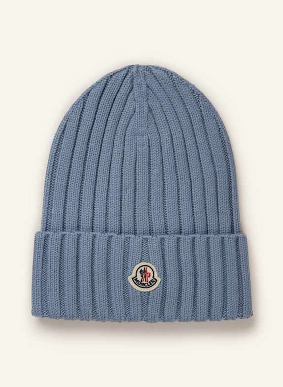 MONCLER Mütze HELLBLAU