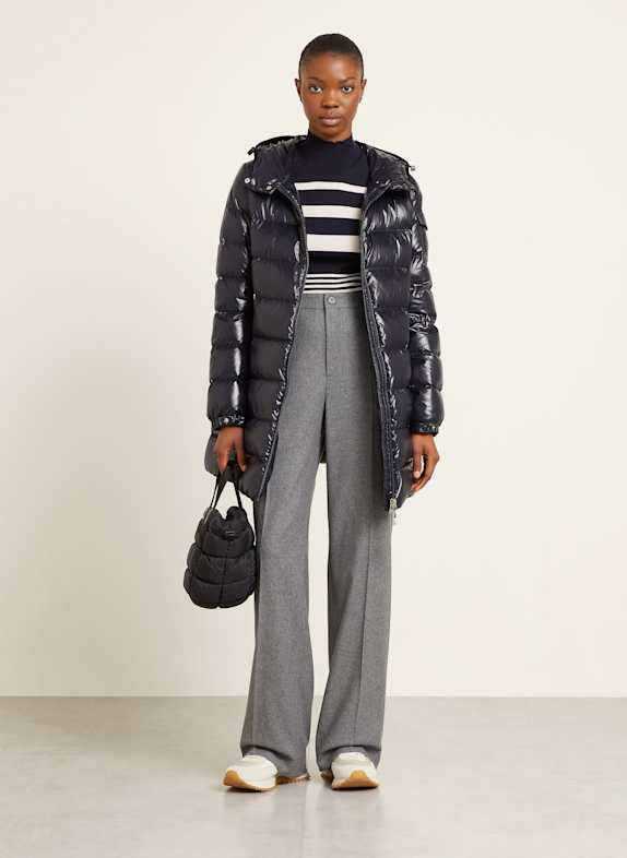 MONCLER Daunenmantel COURCELLES DUNKELBLAU