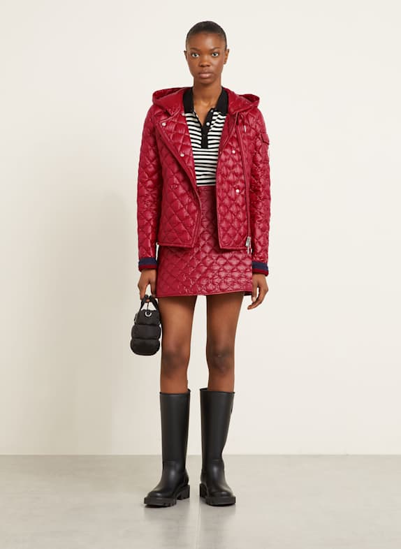 MONCLER Daunenjacke CORBELIN DUNKELROT