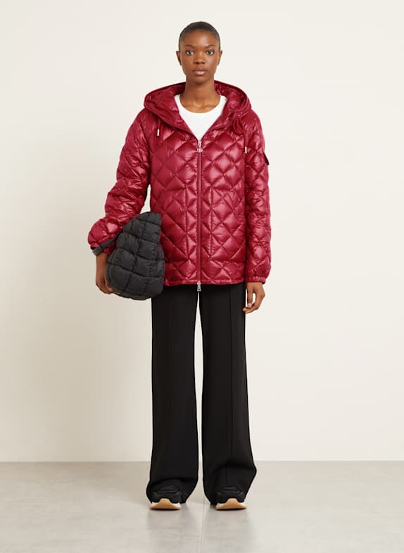 MONCLER Daunenjacke DUNKELROT