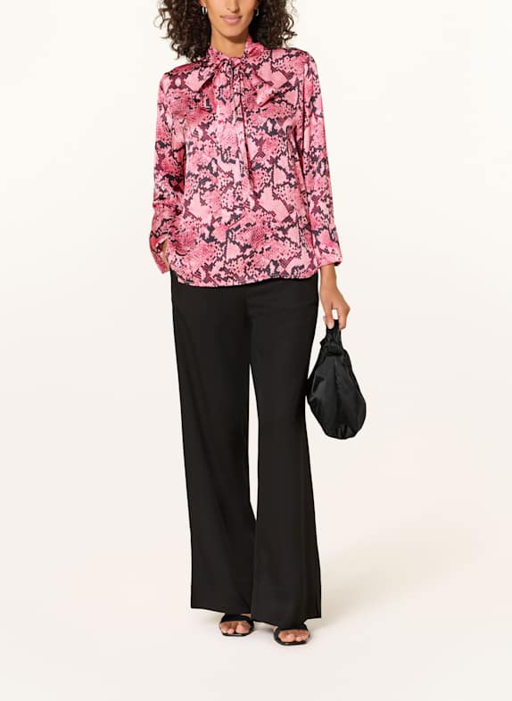 miss goodlife overhemdblouse ROZE / ZWART