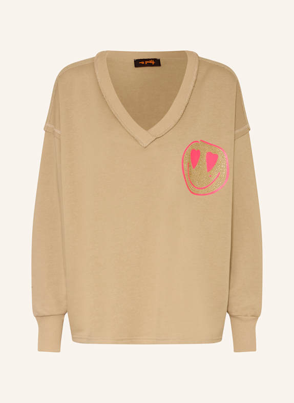 miss goodlife Sweatshirt BEIGE/ NEONGRÜN/ NEONPINK