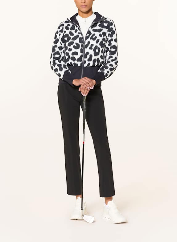 SPORTALM Jacke WEISS / SCHWARZ