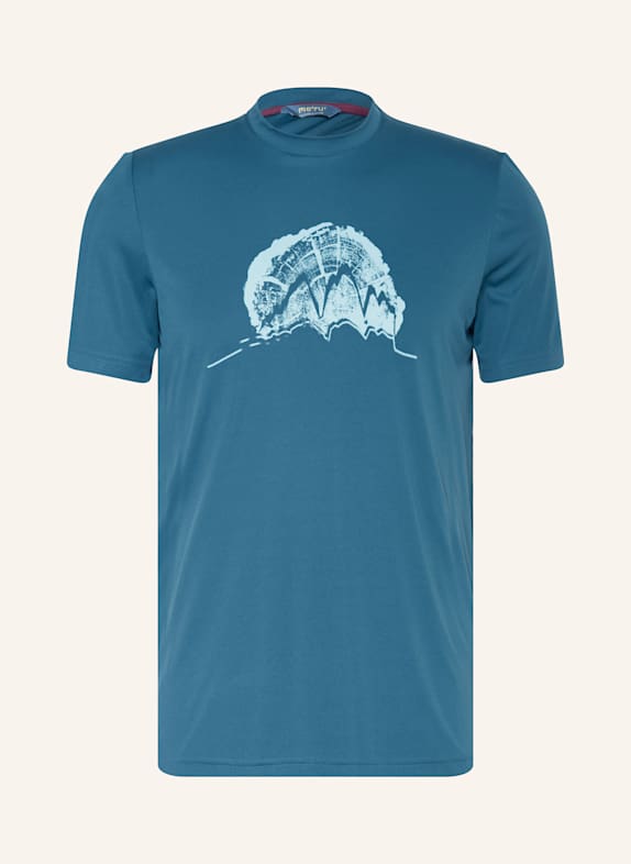 me°ru' T-Shirt CANTWELL PETROL