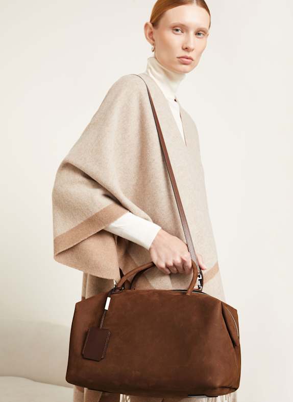 Max Mara Handtasche HOLDALL BRAUN
