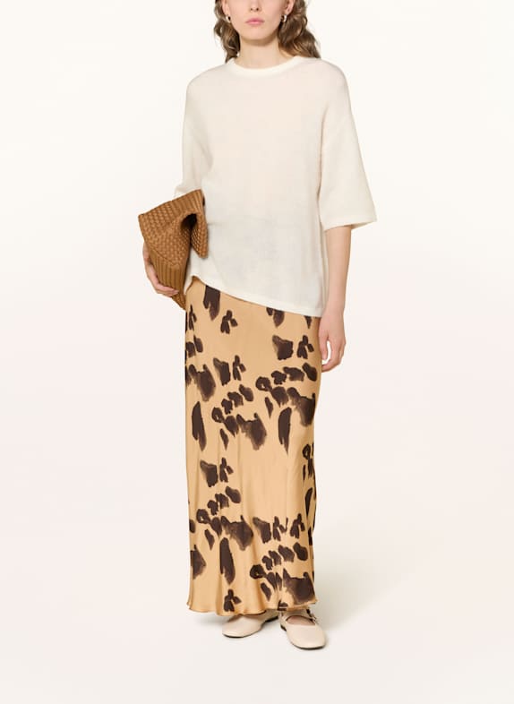 MSCH COPENHAGEN Gebreid shirt MSCHKELLSEY ALEGRIA met alpaca ECRU
