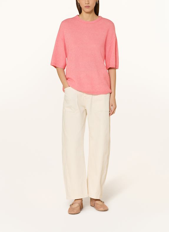 MSCH COPENHAGEN Gebreid shirt MSCHKELLSEY ALEGRIA met alpaca ZALM