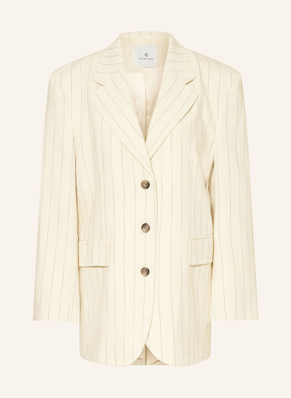 ANINE BING Blazer SARA CREME/ SCHWARZ