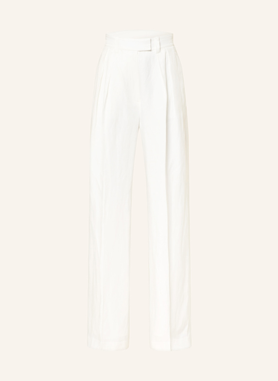 ANINE BING Marlenehose LOU mit Leinen CREME