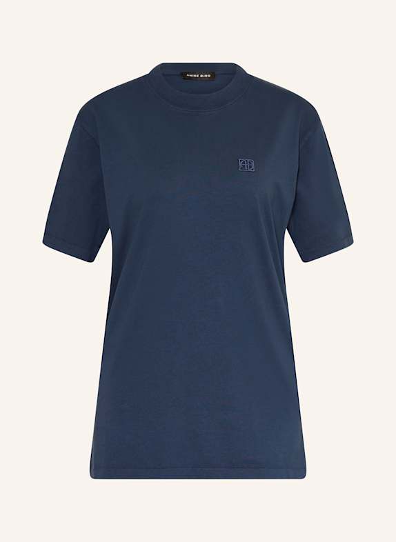 ANINE BING T-shirt GRANATOWY