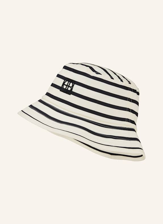 ANINE BING Bucket-Hat NICKS ECRU/ BLACK