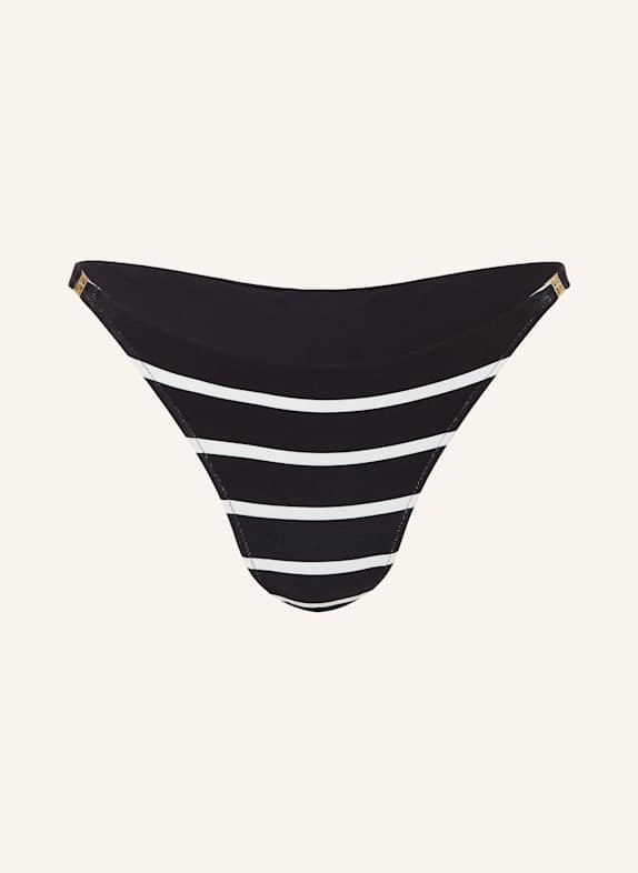 ANINE BING Dół od bikini trójkątnego BELLAMY CZARNY/ BIAŁY