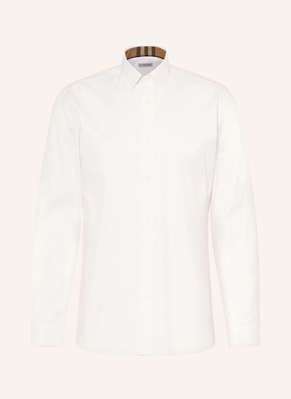 BURBERRY Hemd SHERFIELD Comfort Fit WEISS