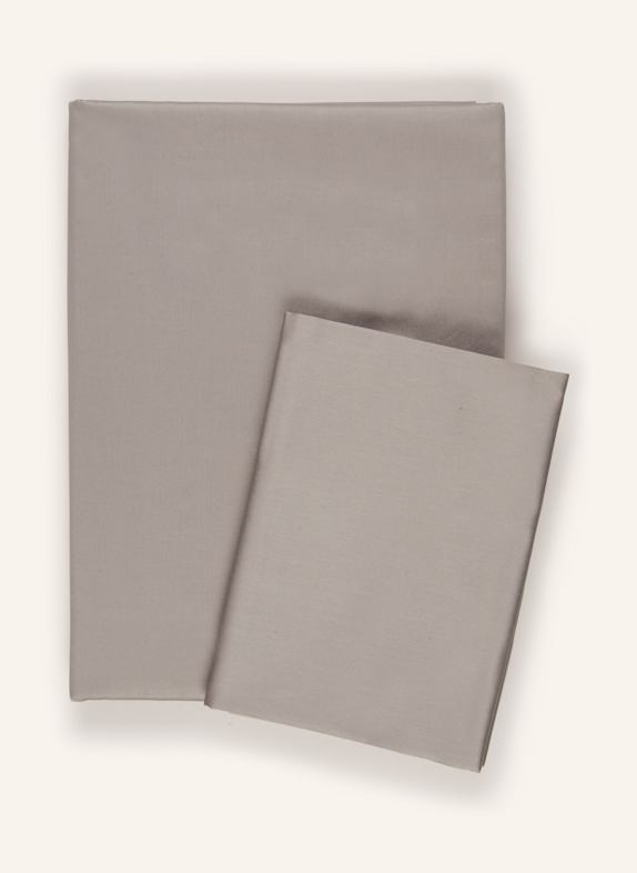 Christian Fischbacher Bettwäsche SATIN UNI GRAU