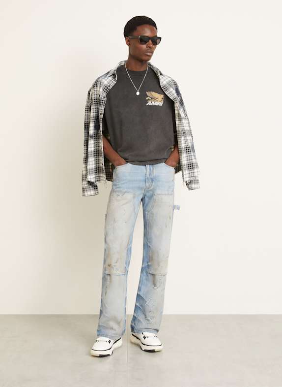 AMIRI Destroyed jeans Regular Fit PERFECT ANTIQUE INDIGO