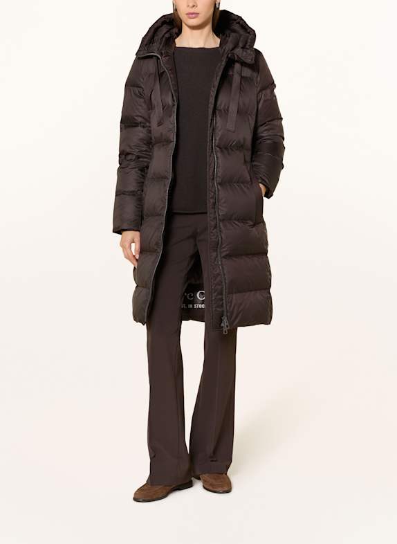 Marc O'Polo Daunenmantel DUNKELBRAUN