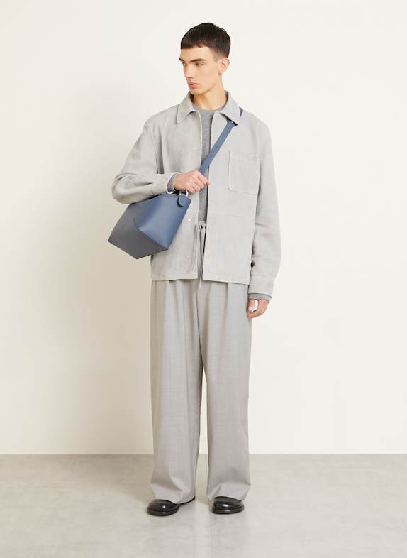 LOEWE Pantaloni de costum Regular Fit 1120 GRI