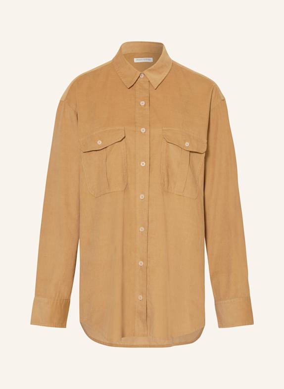 Marc O'Polo Shirt blouse made of corduroy BEIGE