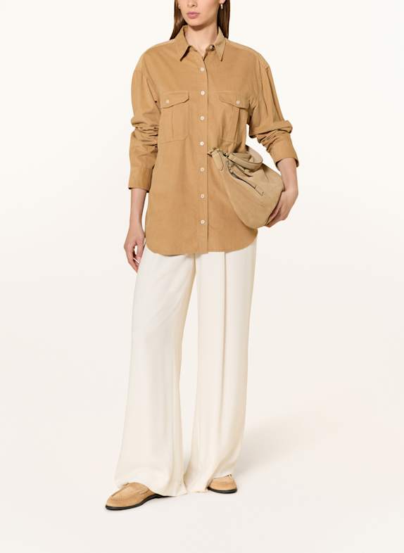Marc O'Polo Hemdbluse aus Cord BEIGE