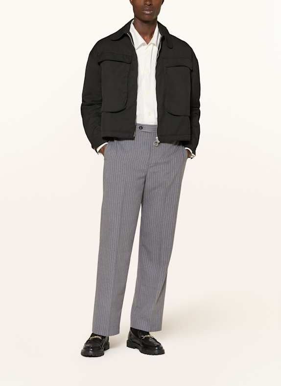 about:blank Chino Regular Fit GRIJS / WIT