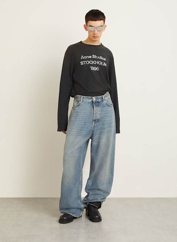 Acne Studios Longsleeve DONKERGROEN