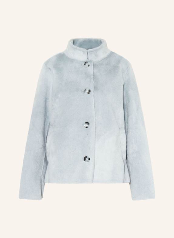 Rich & Royal Kunstpelz-Jacke HELLBLAU