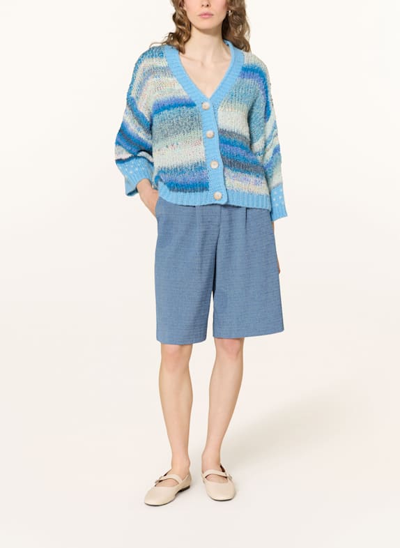 Rich & Royal Cardigan WHITE / BLUE / LIGHT BLUE