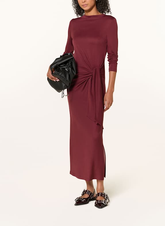 Rich & Royal Kleid DUNKELROT
