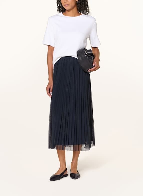 Rich & Royal Plooirok DONKERBLAUW