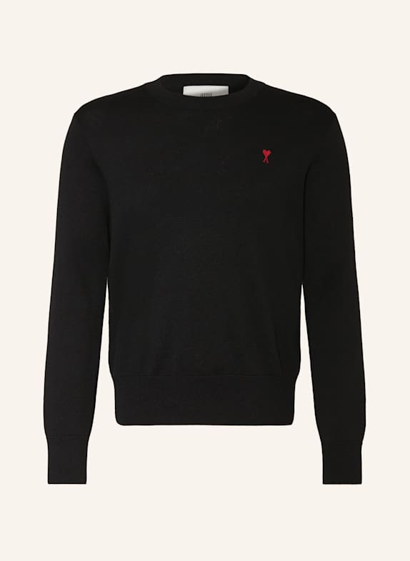 AMI PARIS Sweter CZARNY