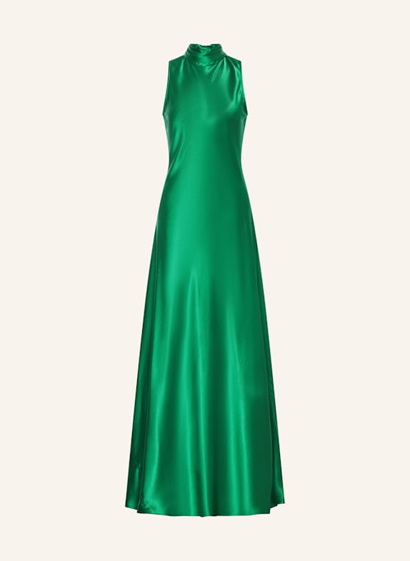 REISS Schluppenkleid FAE aus Satin DUNKELGRÜN