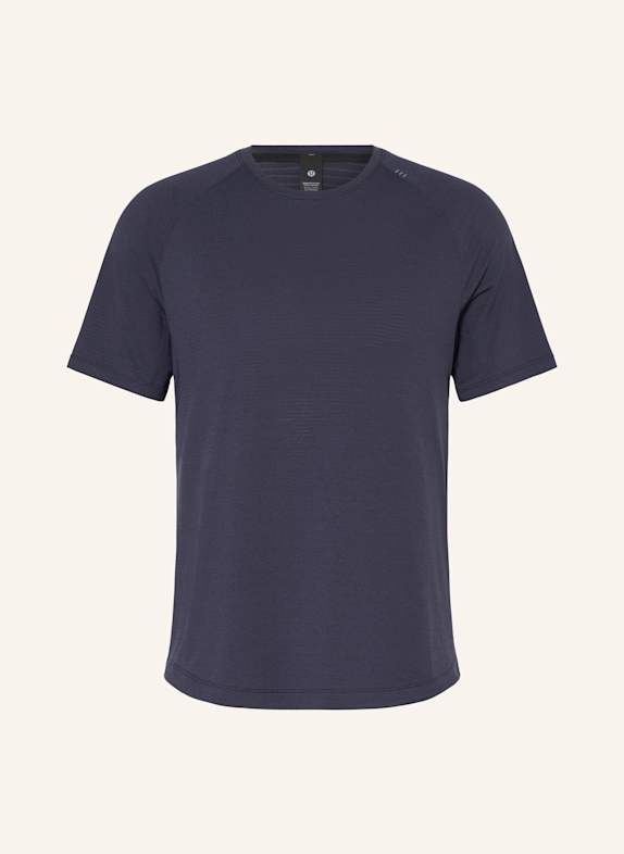 lululemon T-Shirt LICENSE TO TRAIN DUNKELBLAU