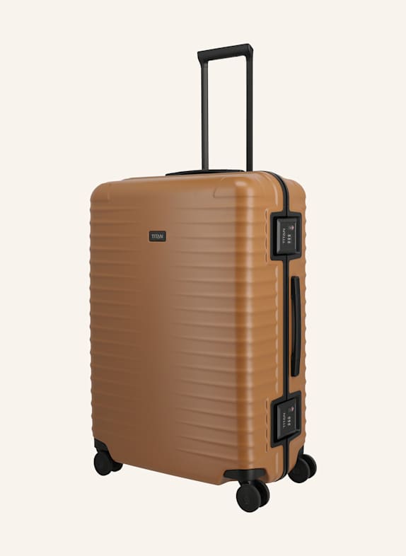 TITAN Trolley OVERSEAS L COGNAC