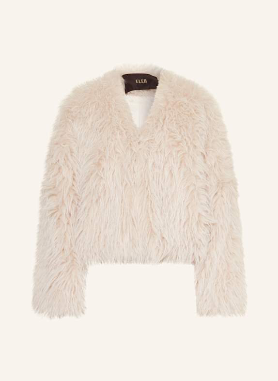 ELEH Kunstfell-Jacke CREME
