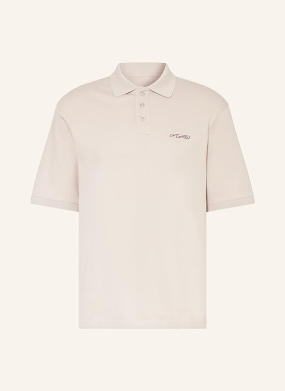 MANORS Piqué-Poloshirt CREME