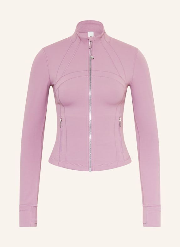 lululemon Yoga-Jacke DEFINE CROPPED HELLLILA