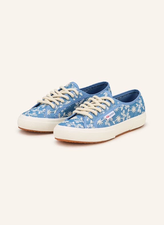SUPERGA Sneaker 2750 SANGALLO HELLBLAU/ WEISS