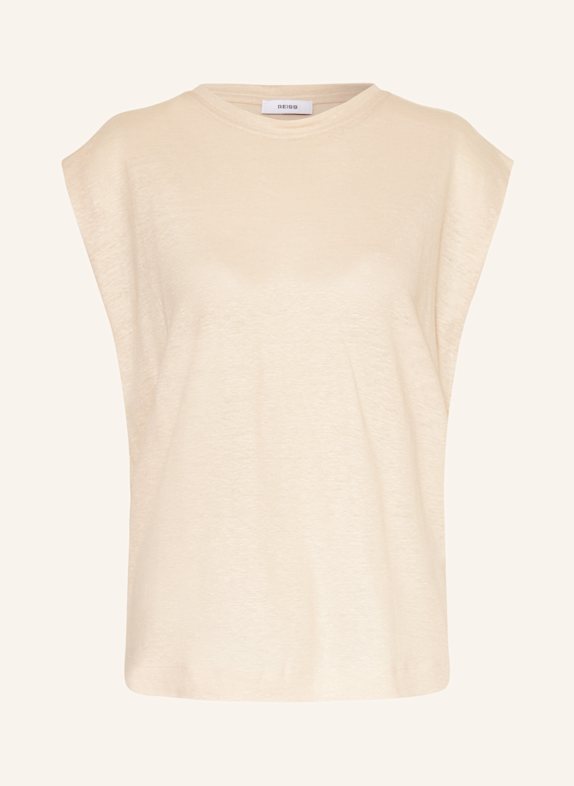 REISS Leinentop MARA CREME