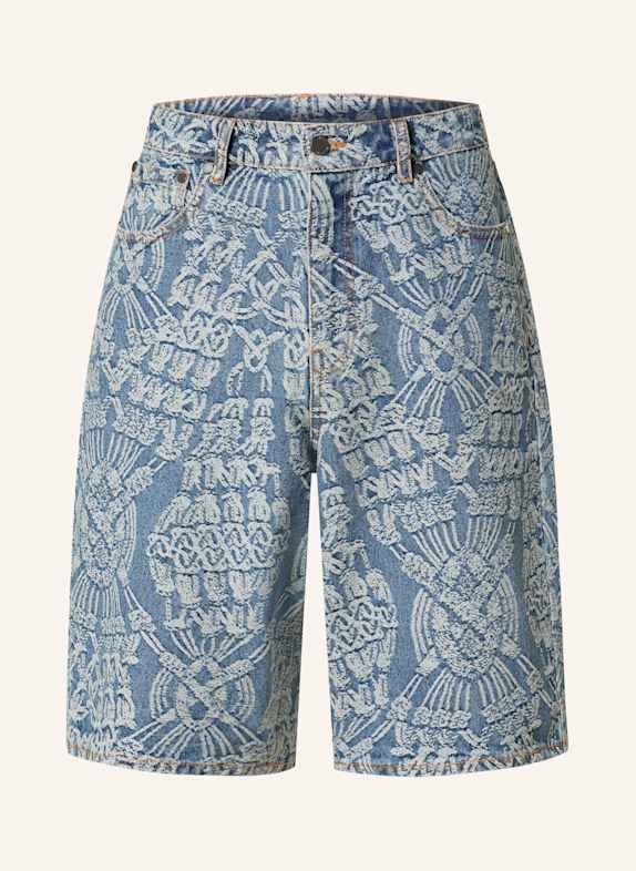 DAILY PAPER Relaxed fit denim shorts MID BLUE